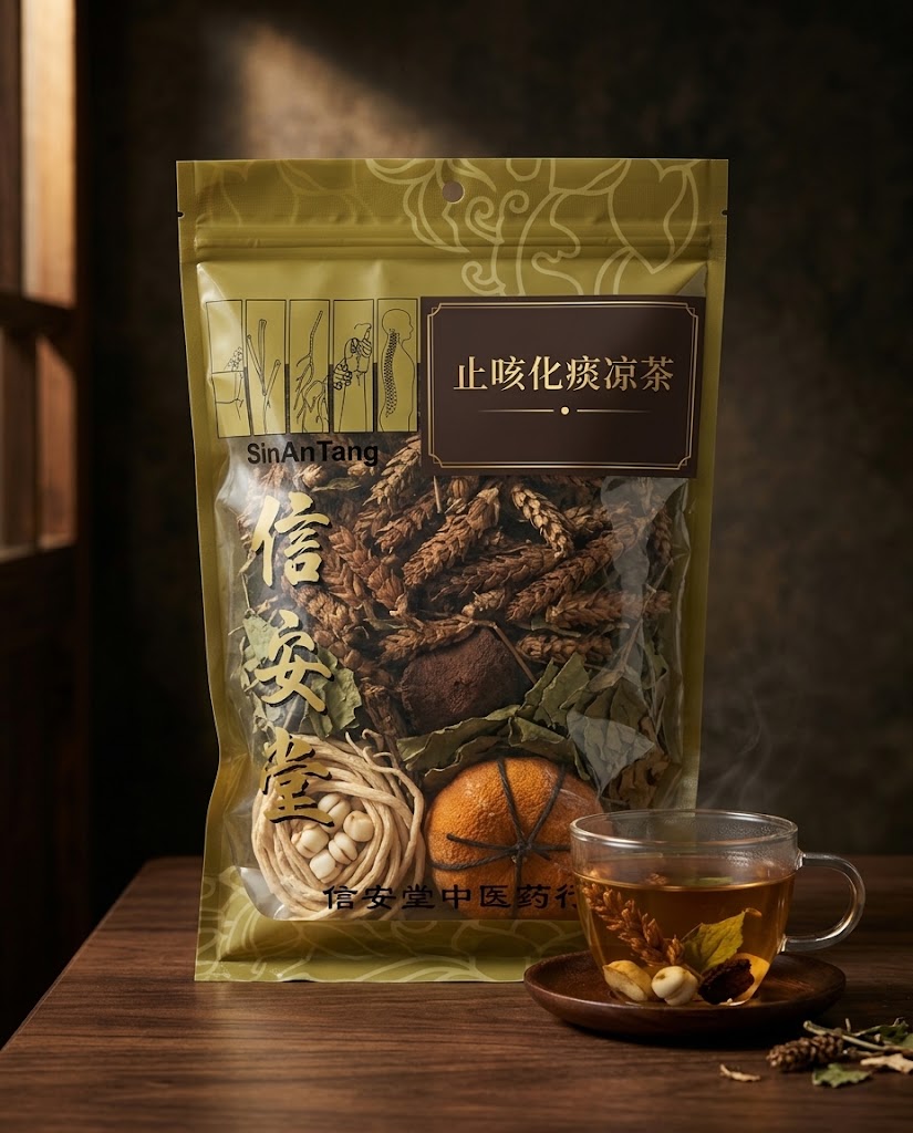 止咳化痰凉茶 - Cough-Relief Phlegm-Resolving Herbal Tea
