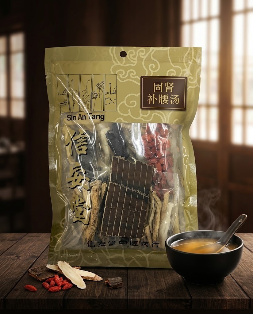 固肾补腰汤 - Kidney-Strengthening and Waist-Tonifying Soup