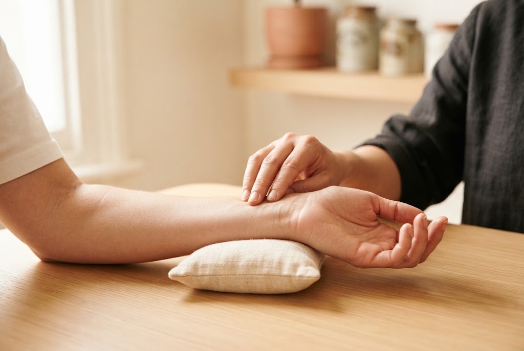Pulse Diagnosis treatment at Sin An Tang