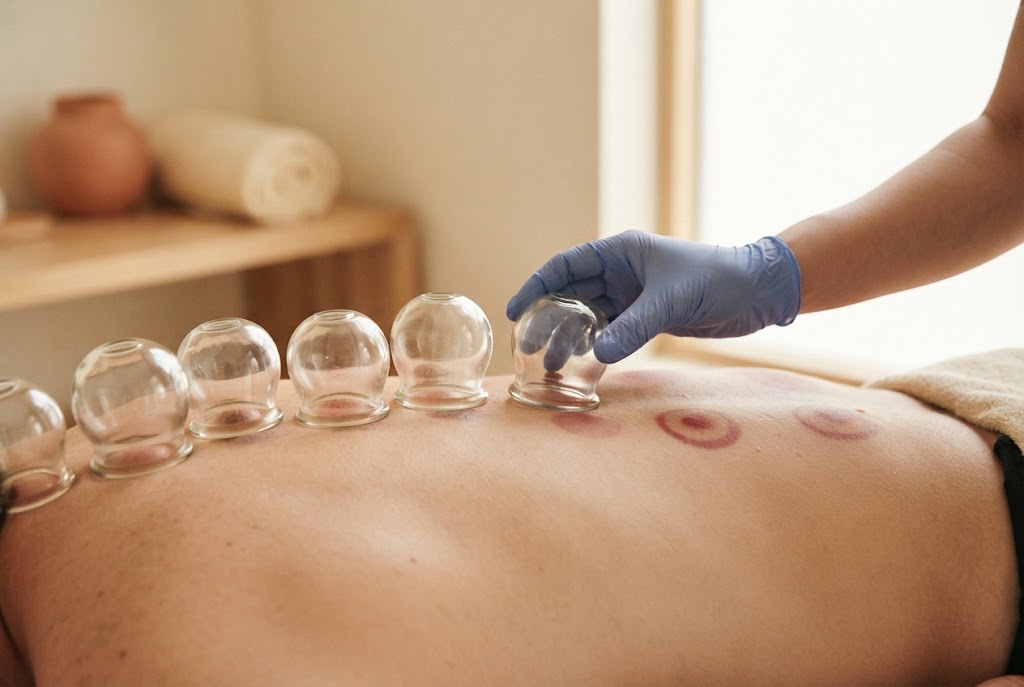Cupping treatment at Sin An Tang